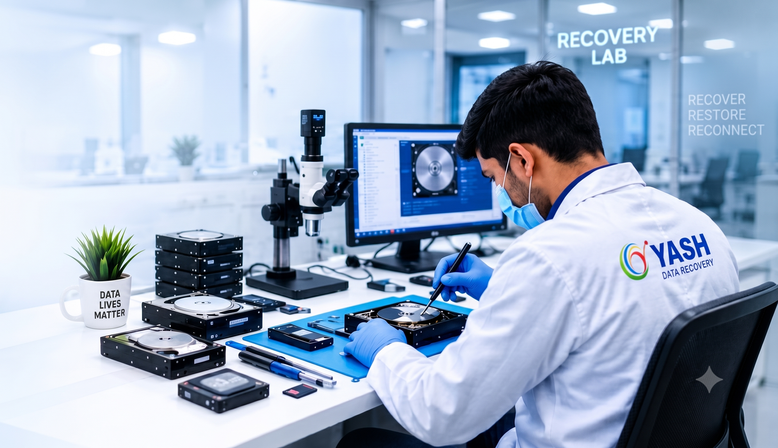 Professional data recovery services in Kanpur by Yash Data Recovery